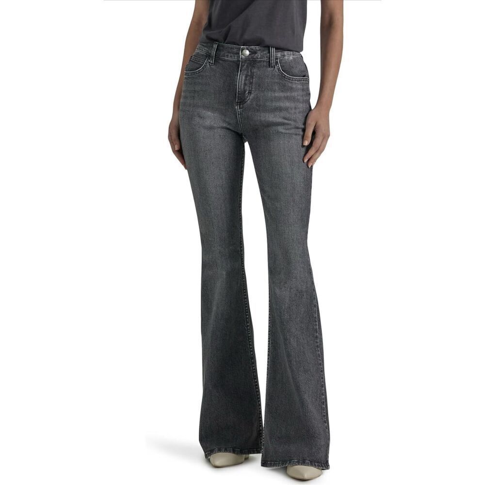 Lee Women's Legendary Mid Rise Flare Jean